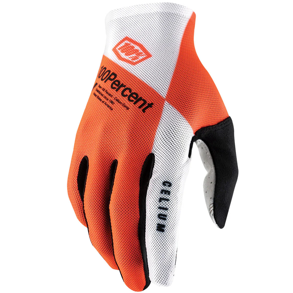 Celium Handschuh - Orange/Weiss