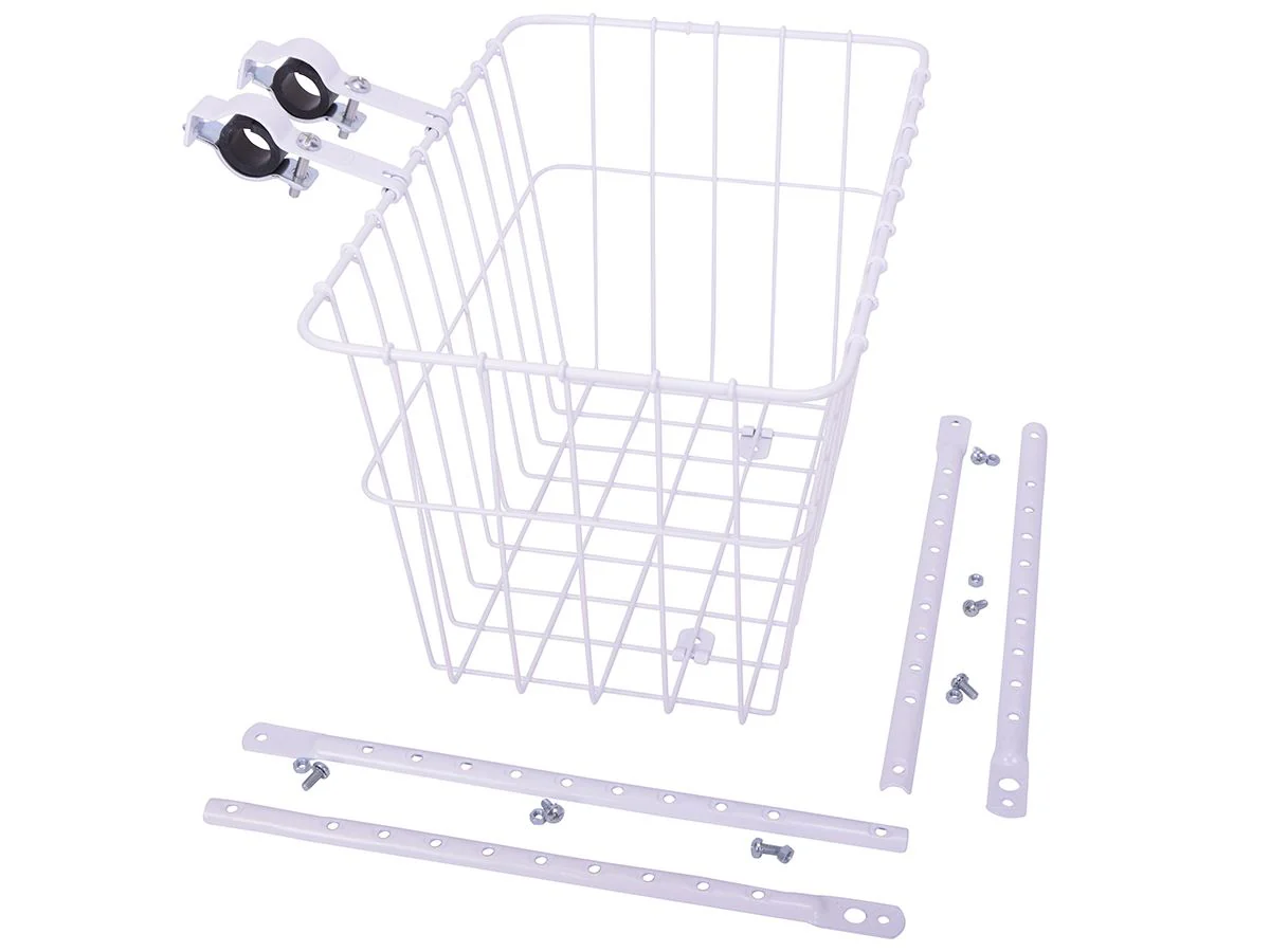 198 Medium Plus Basket - White