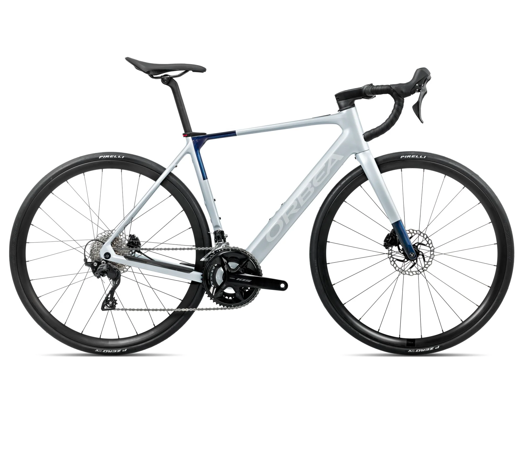 GAIN M30 - Halo Silver (Matt) - Blue Carbon View (Gloss) 2025