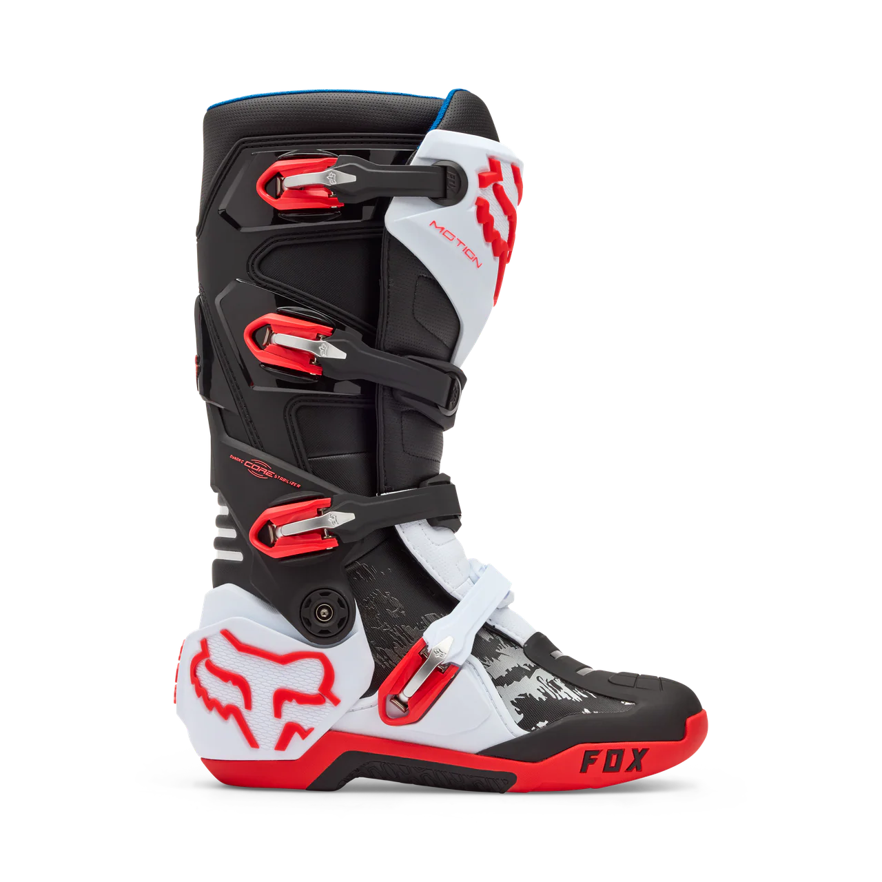 Motion Boot - White/Fluorescent Red - Image 2