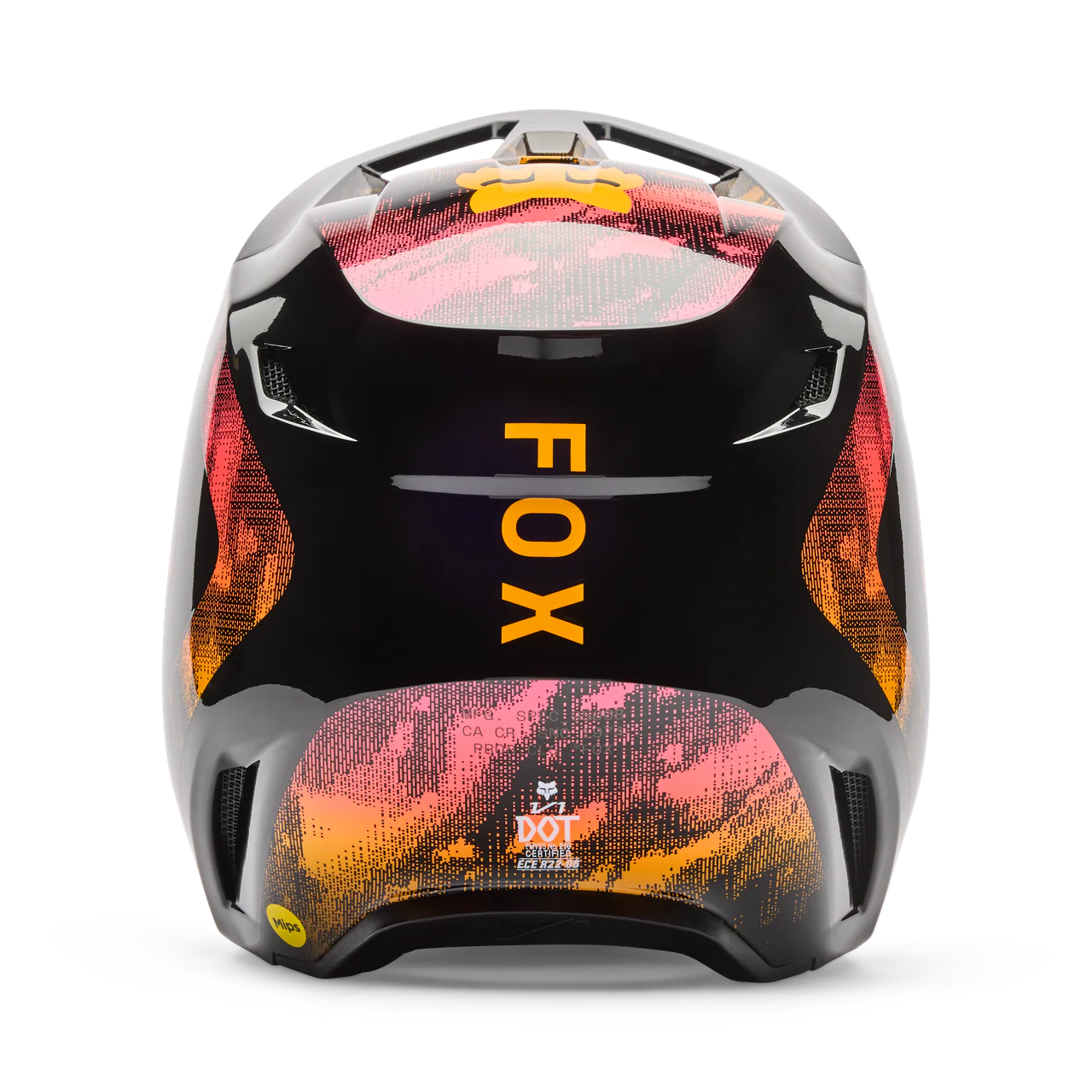V1 Kairos Fullface Helm - Tangerine - Image 5