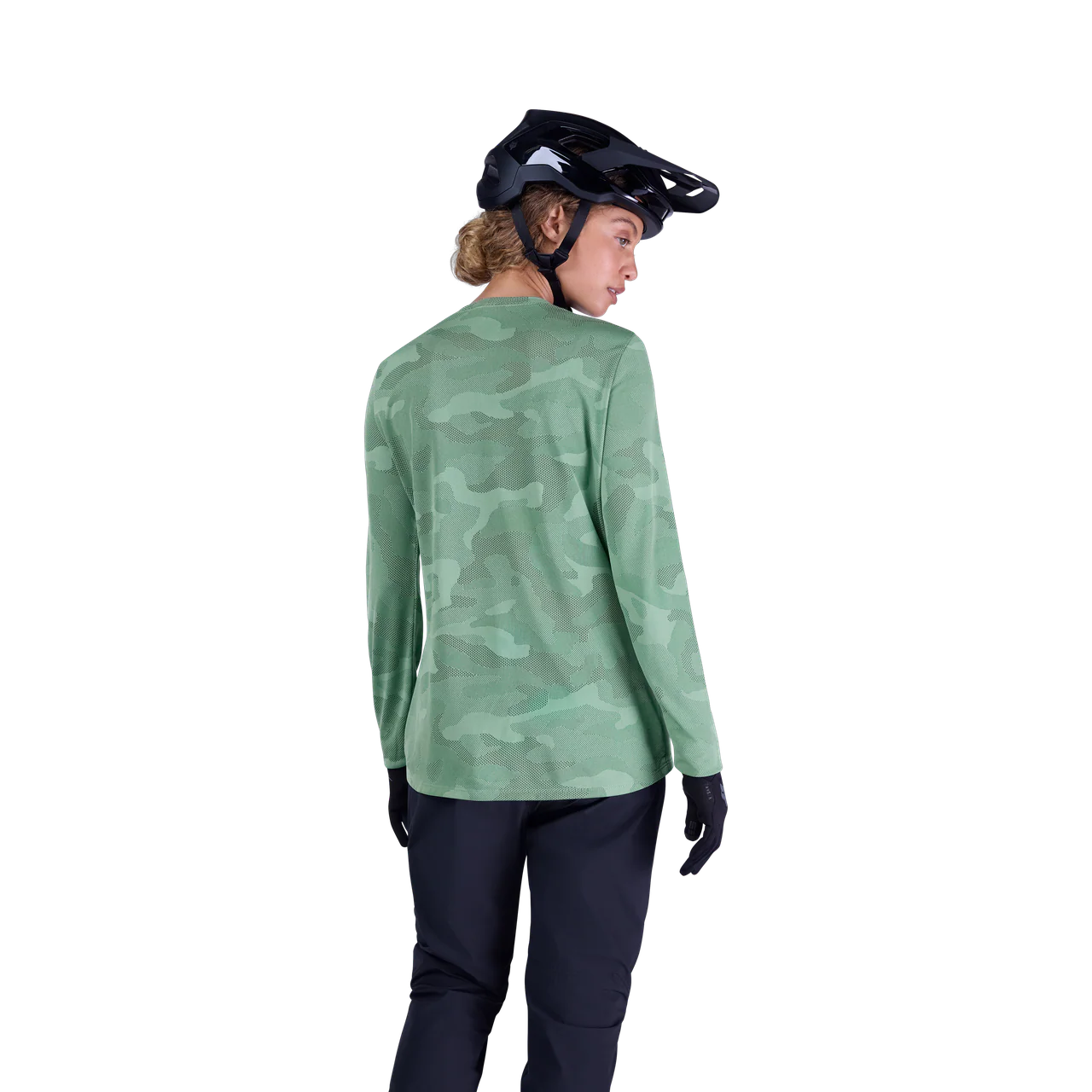 Womens Ranger Tru Dri Long Sleeve Jersey - Pine - Image 4