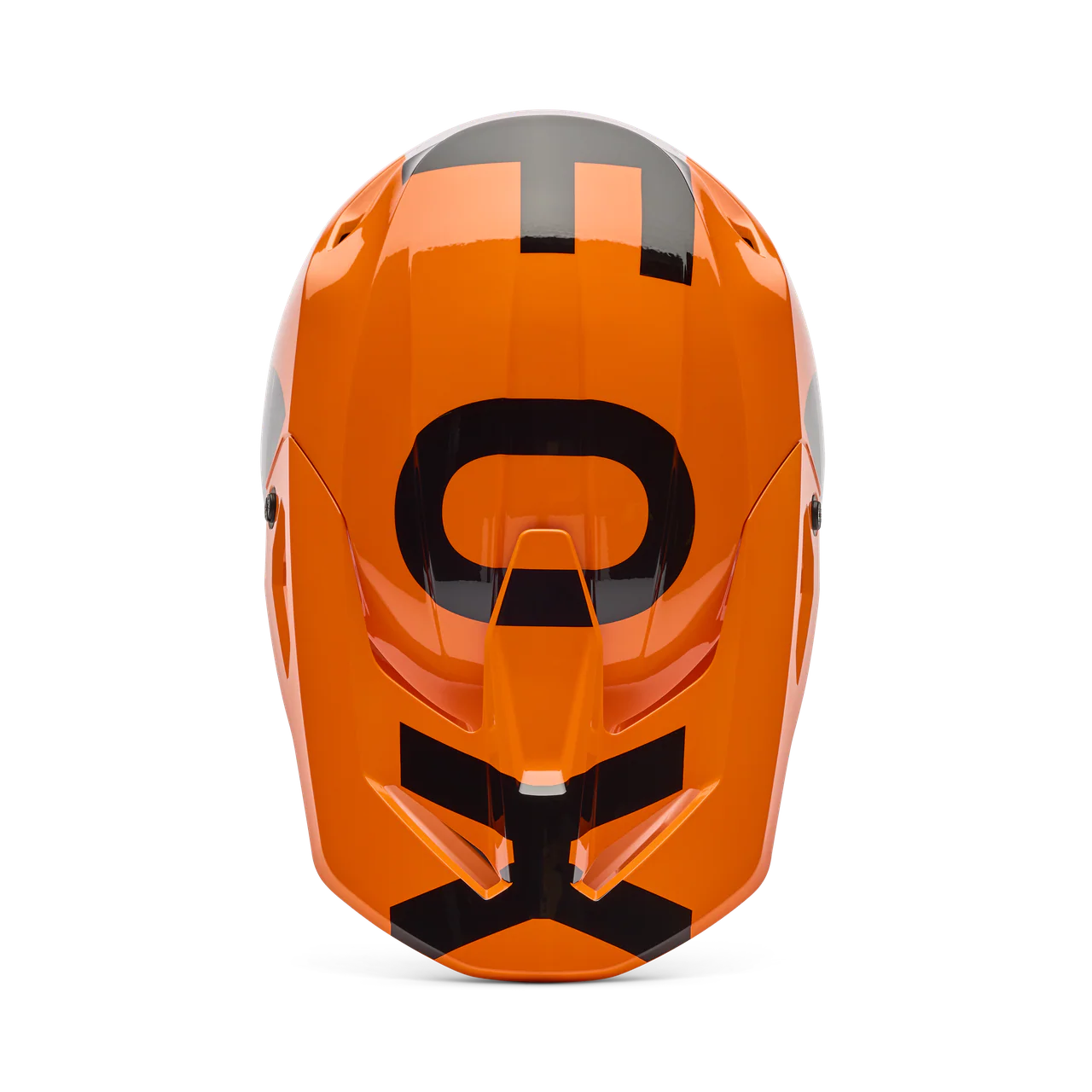 Youth V1 Shield Fullface Helm - Fluorescent Orange - Image 4