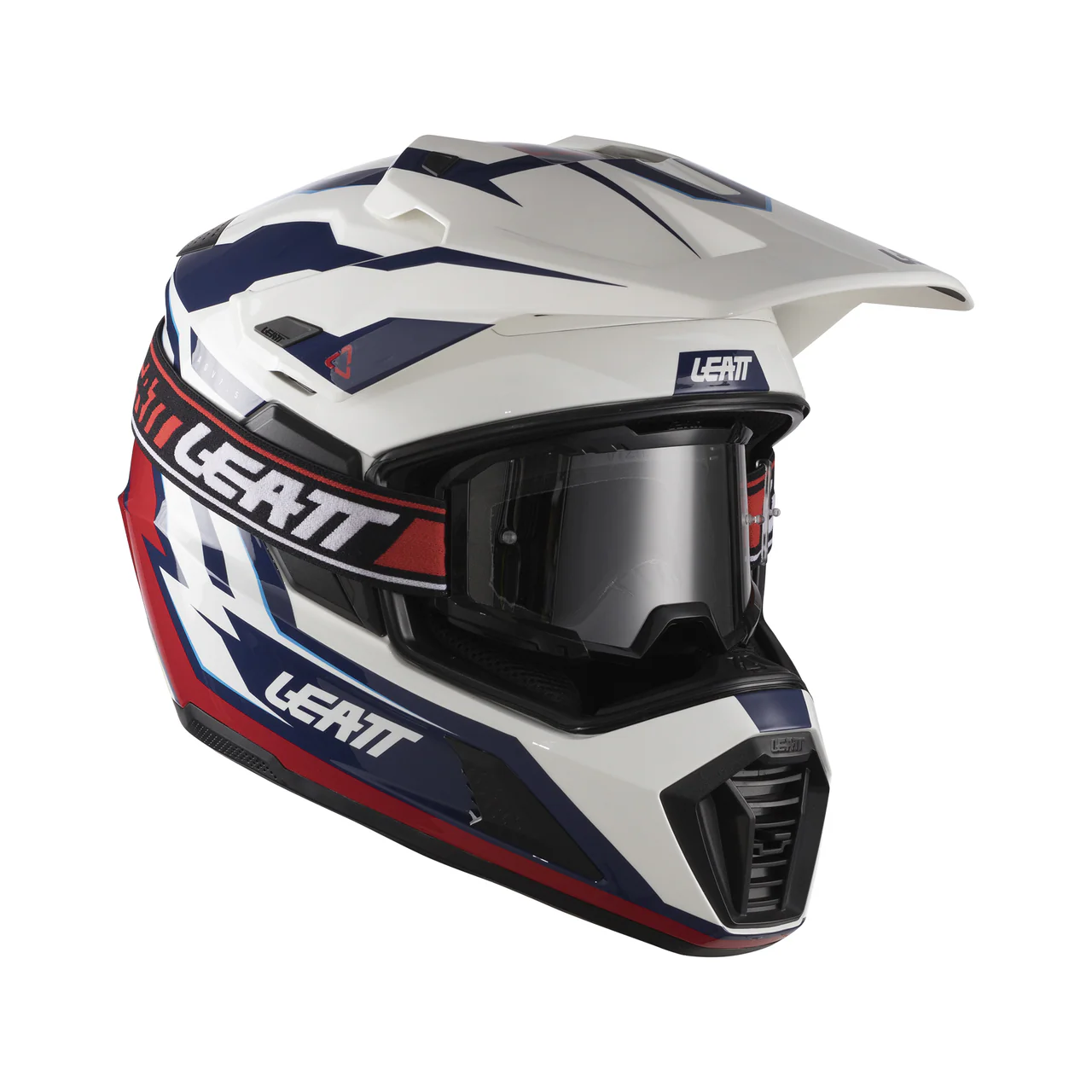 Helmet Kit ADV 7.5 - Royal Blue/Red - Image 2