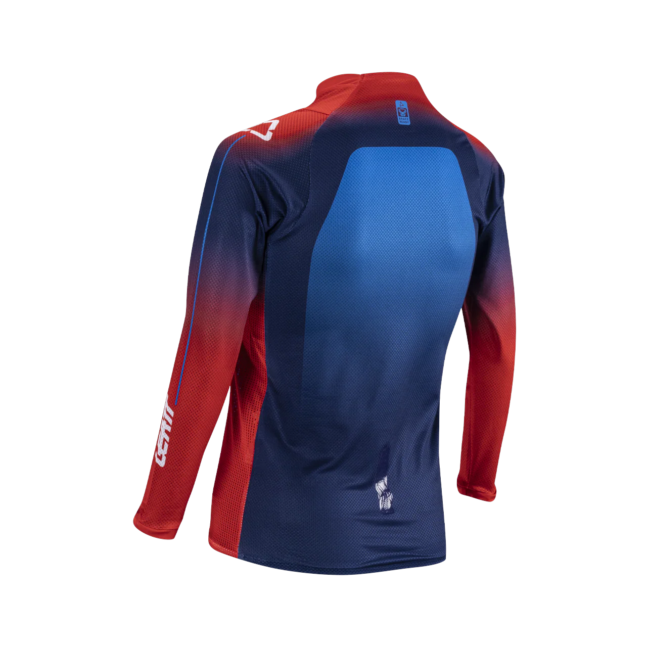 Jersey Moto 4.5 Jr - Royal Blue/Red - Image 4