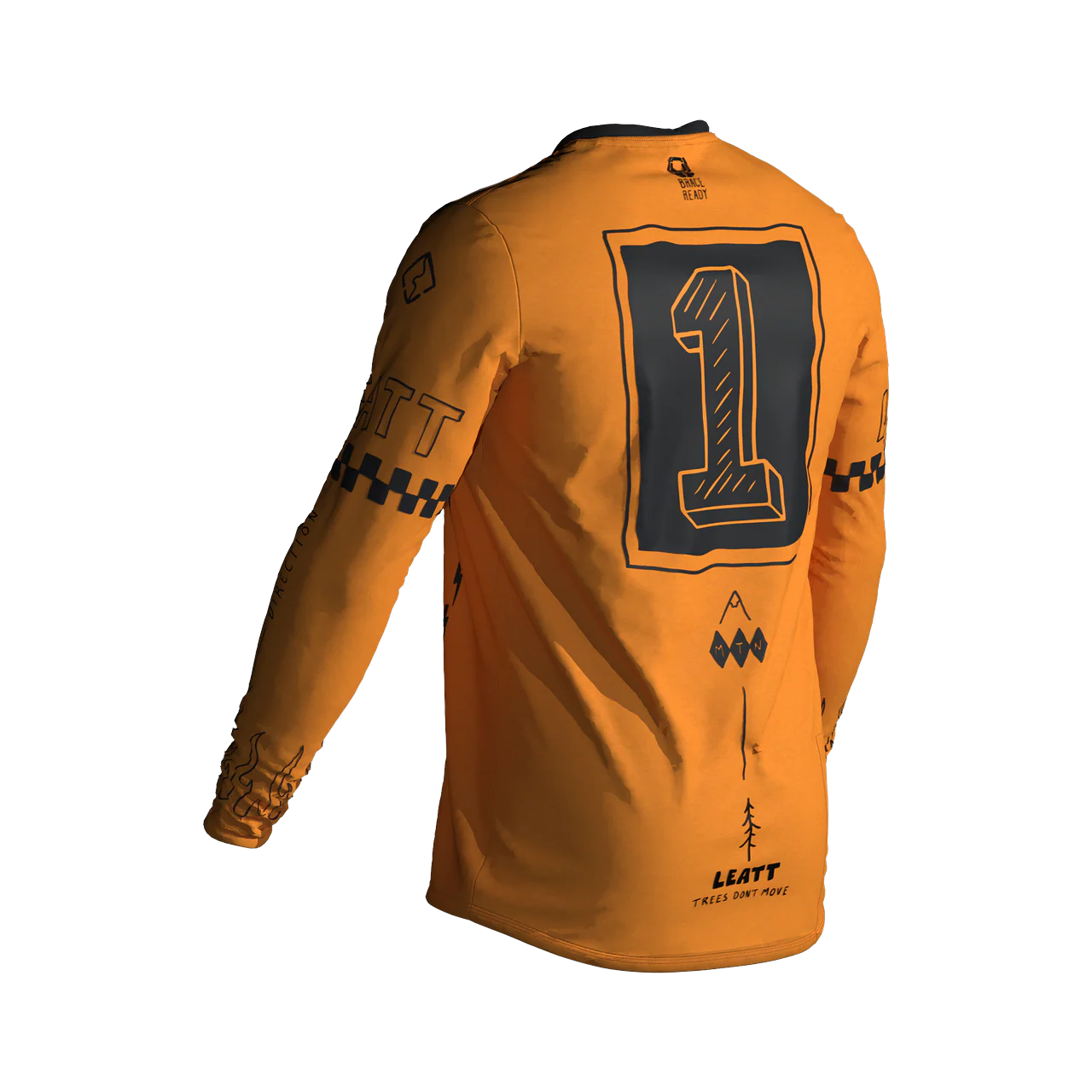Jersey MTB Gravity 3.0 Long Sleeve Jr - Lager Yellow - Image 2