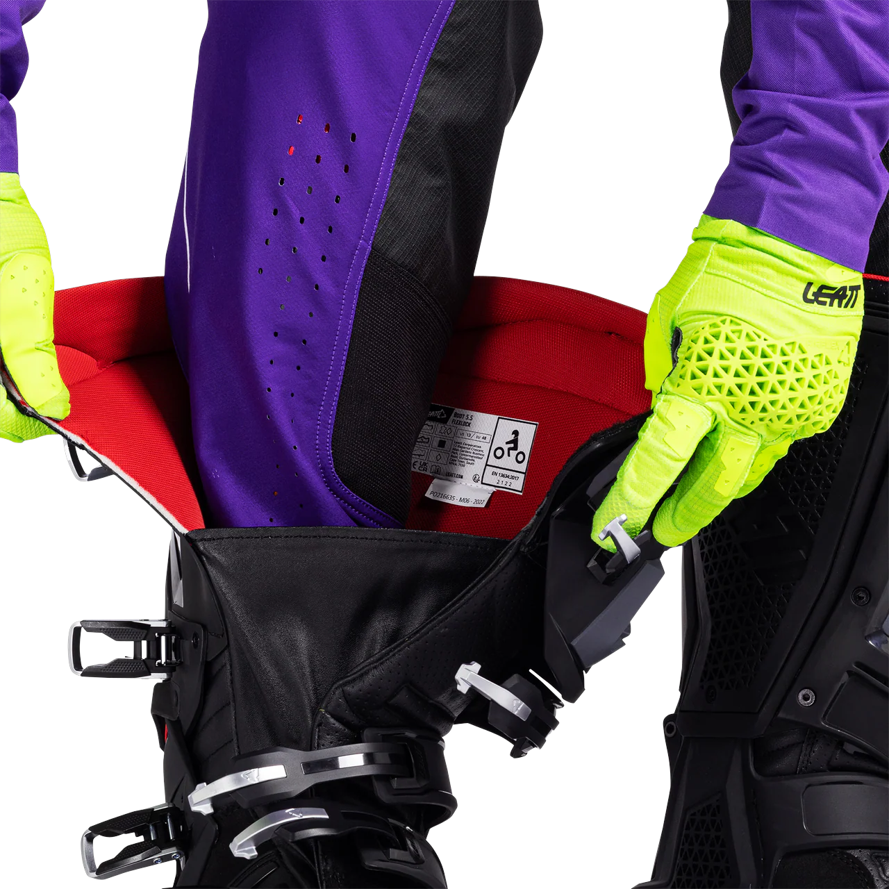 Pant Moto 5.5 I.K.S - Purple - Image 7