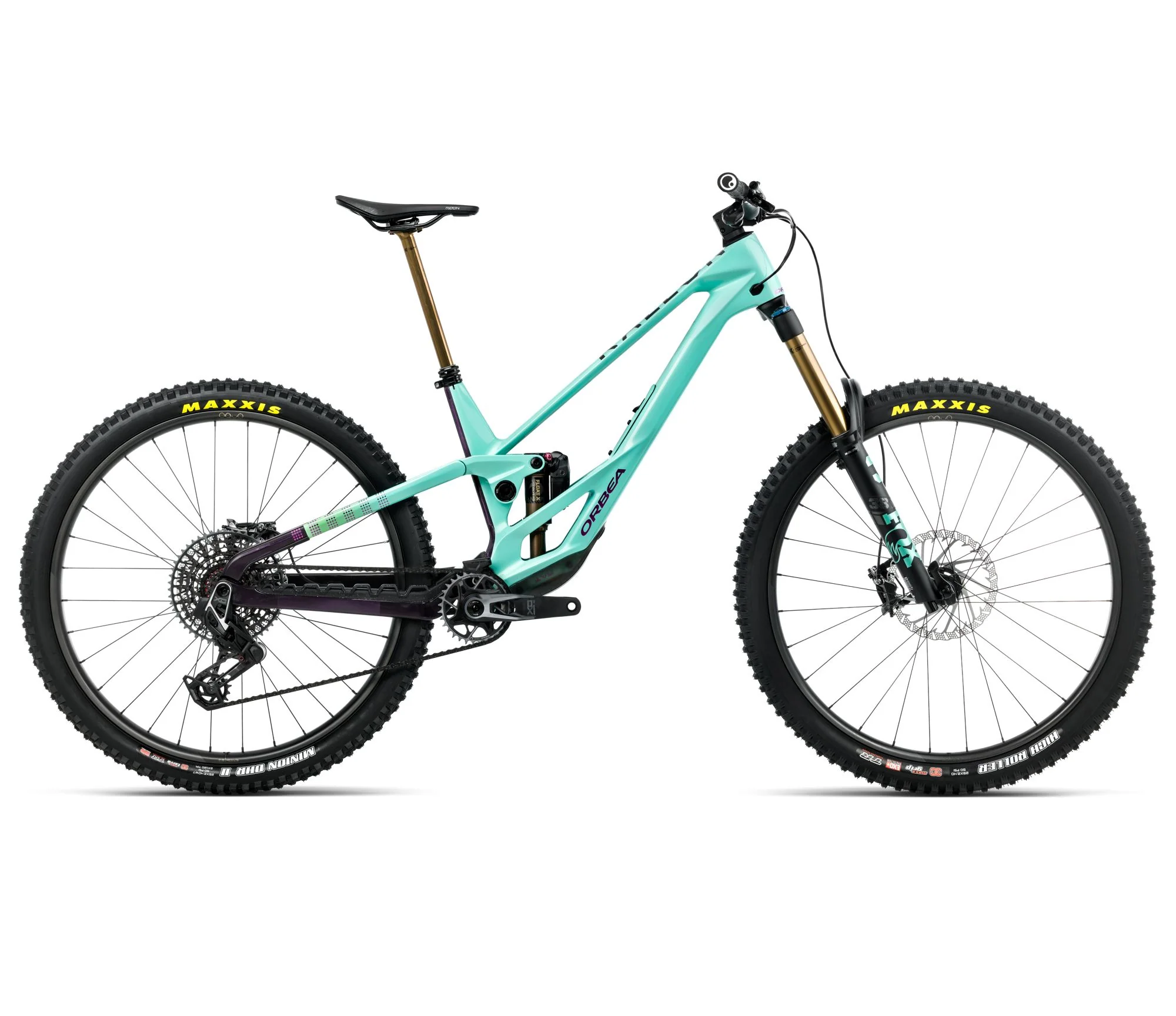 RALLON E-LTD, 442 - Aloha Green - Fantasy Purple Carbon View (Gloss)