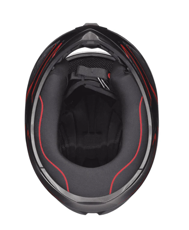 K1 S Helm E2206 - SLING Matt Black/Red - Image 6