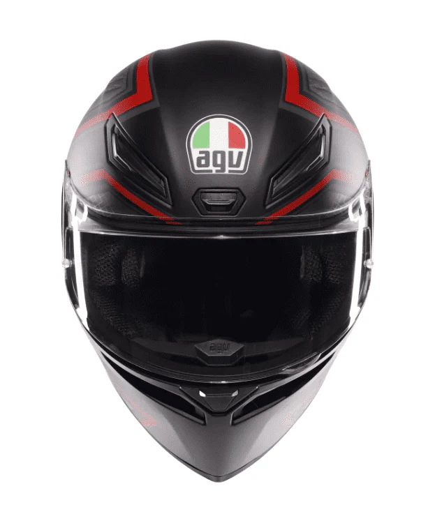 K1 S Helm E2206 - SLING Matt Black/Red - Image 7