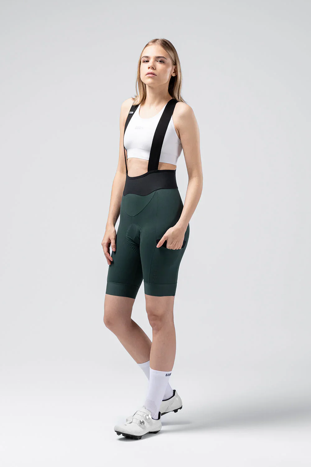 Bib Short Grit 3.0 Women - Pinewood - Image 12