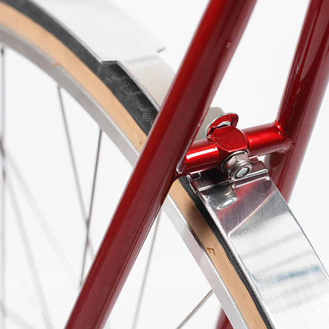 Classic Alloy Schutzbleche Set - VR + HR - silber poliert - Image 4