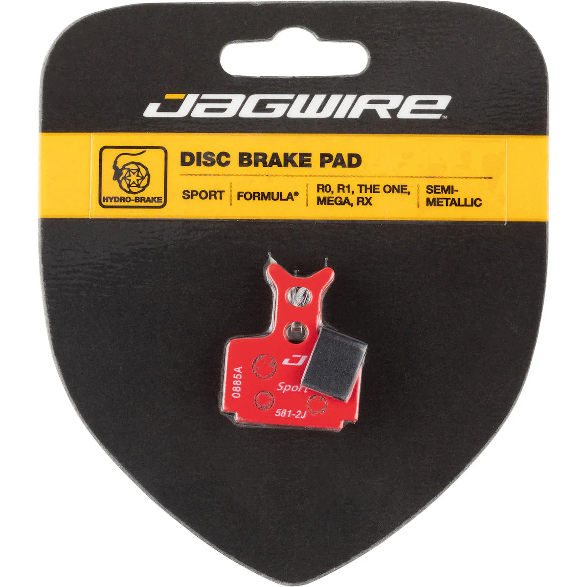 Bremsbeläge Disc Sport Semi-Metallic für Formula R, Cura - Image 3