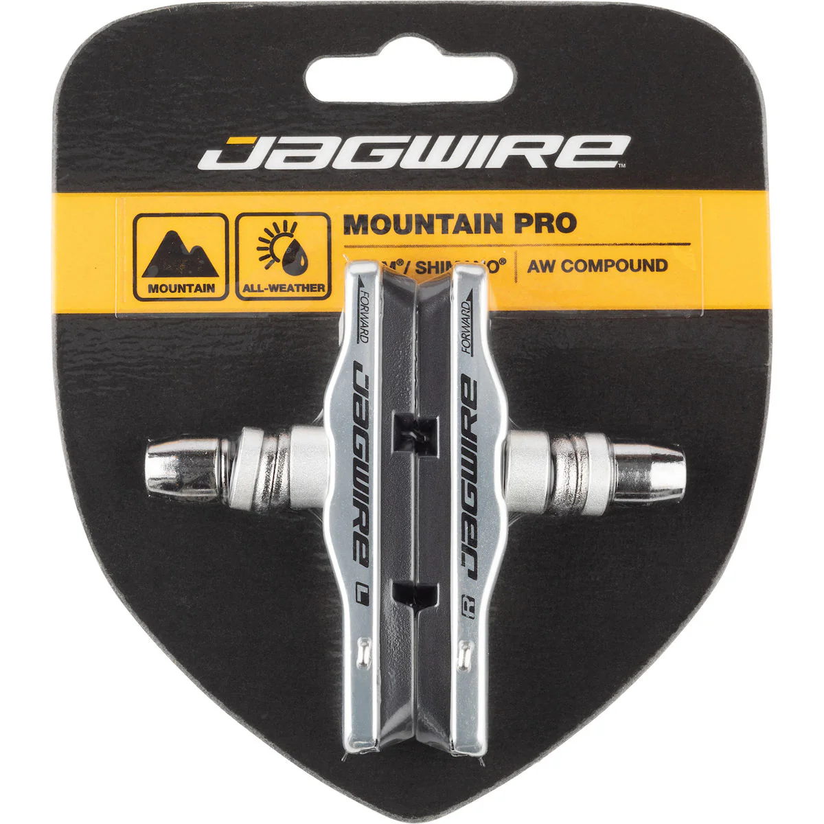 Bremsschuhe Mountain Pro Cartridge für V-Brake - silber - Image 2