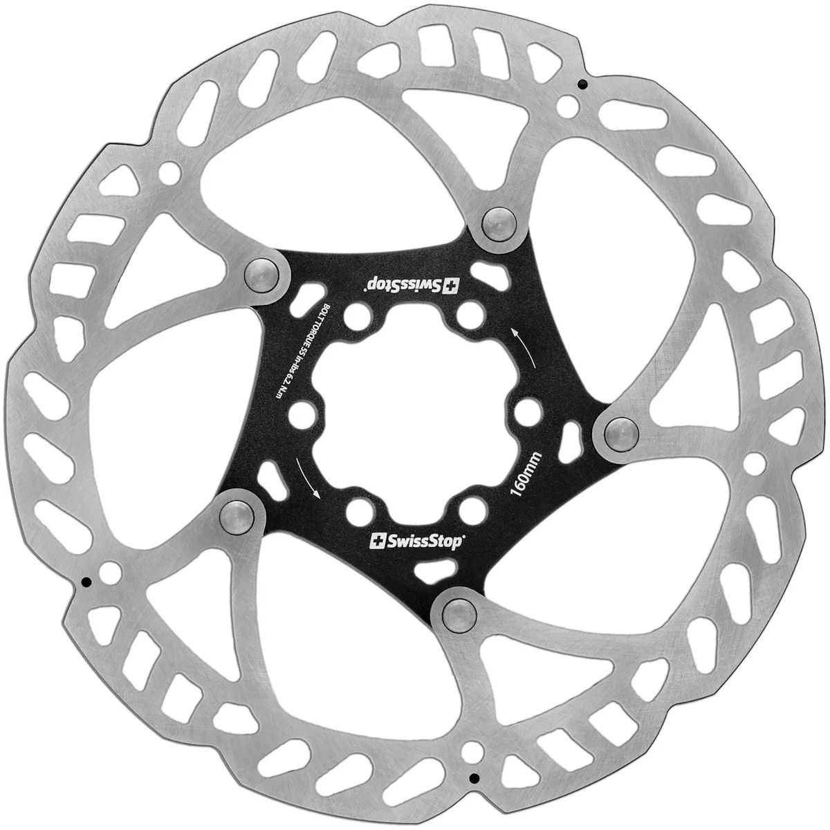 Catalyst Pro 6-Loch Bremsscheibe - Silber/Schwarz - Image 2