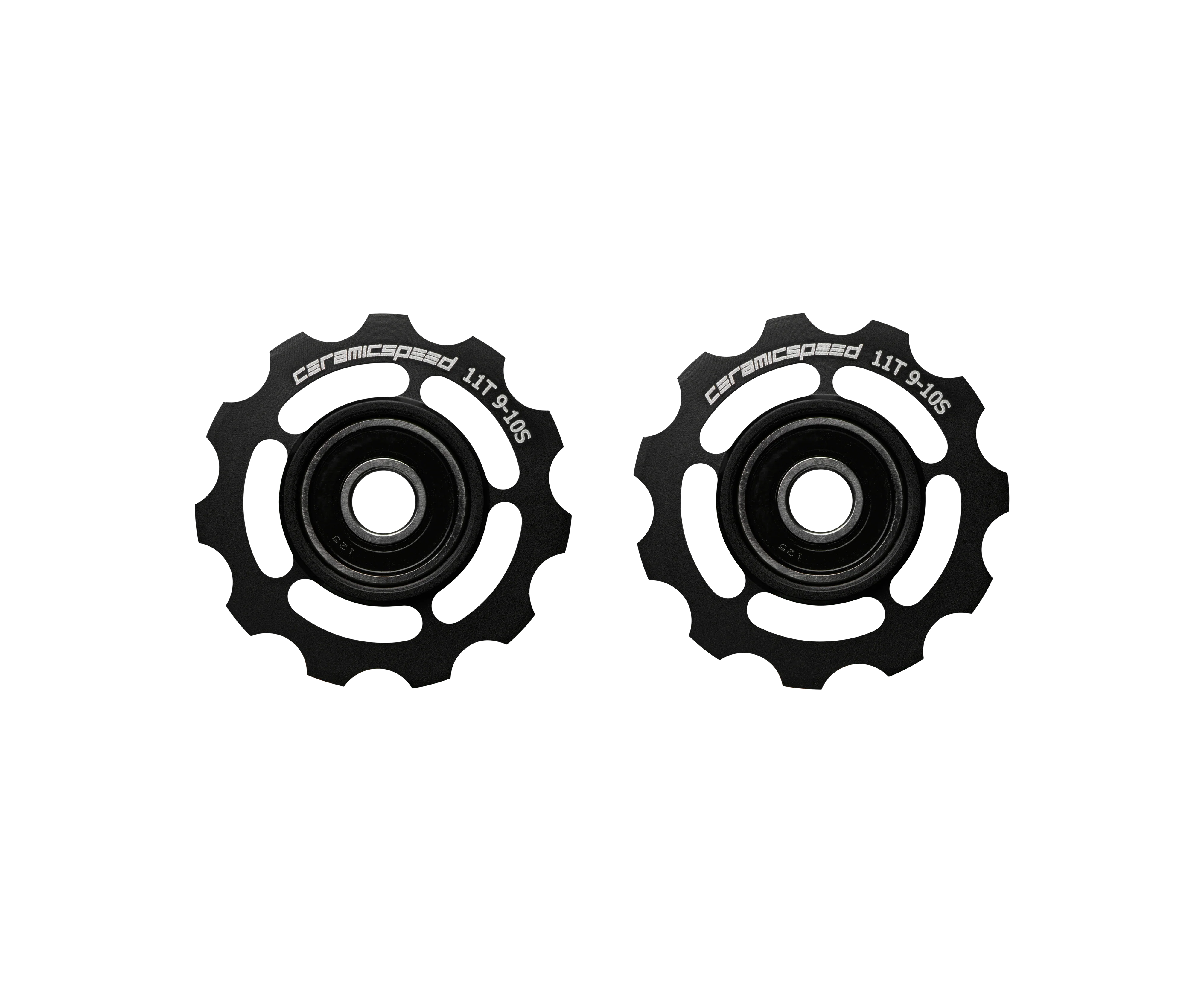 Pulley Wheels für Shimano 9+10s - Schwarz