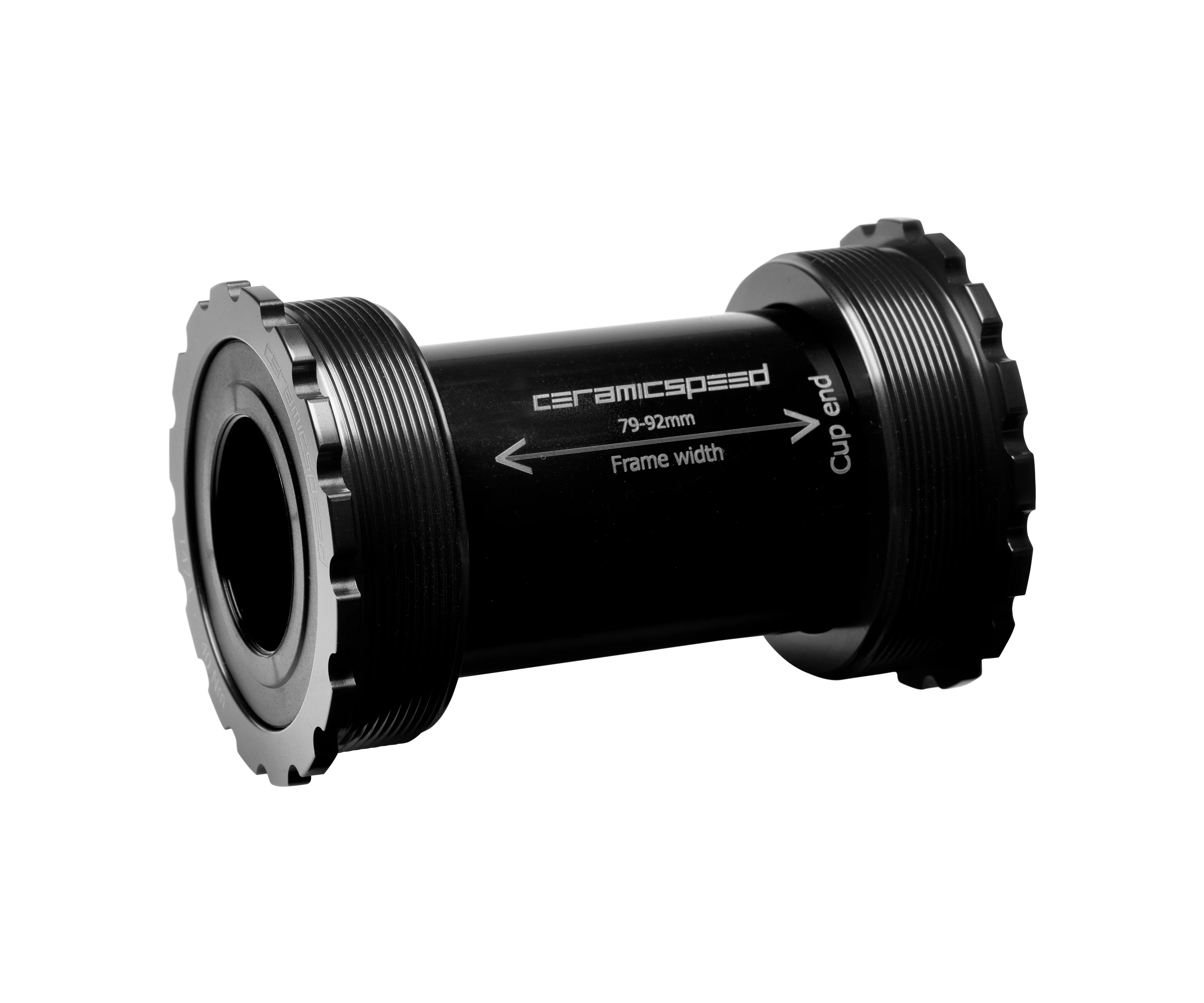 T47/86 Inboard Innenlager für Shimano Gravel - Schwarz