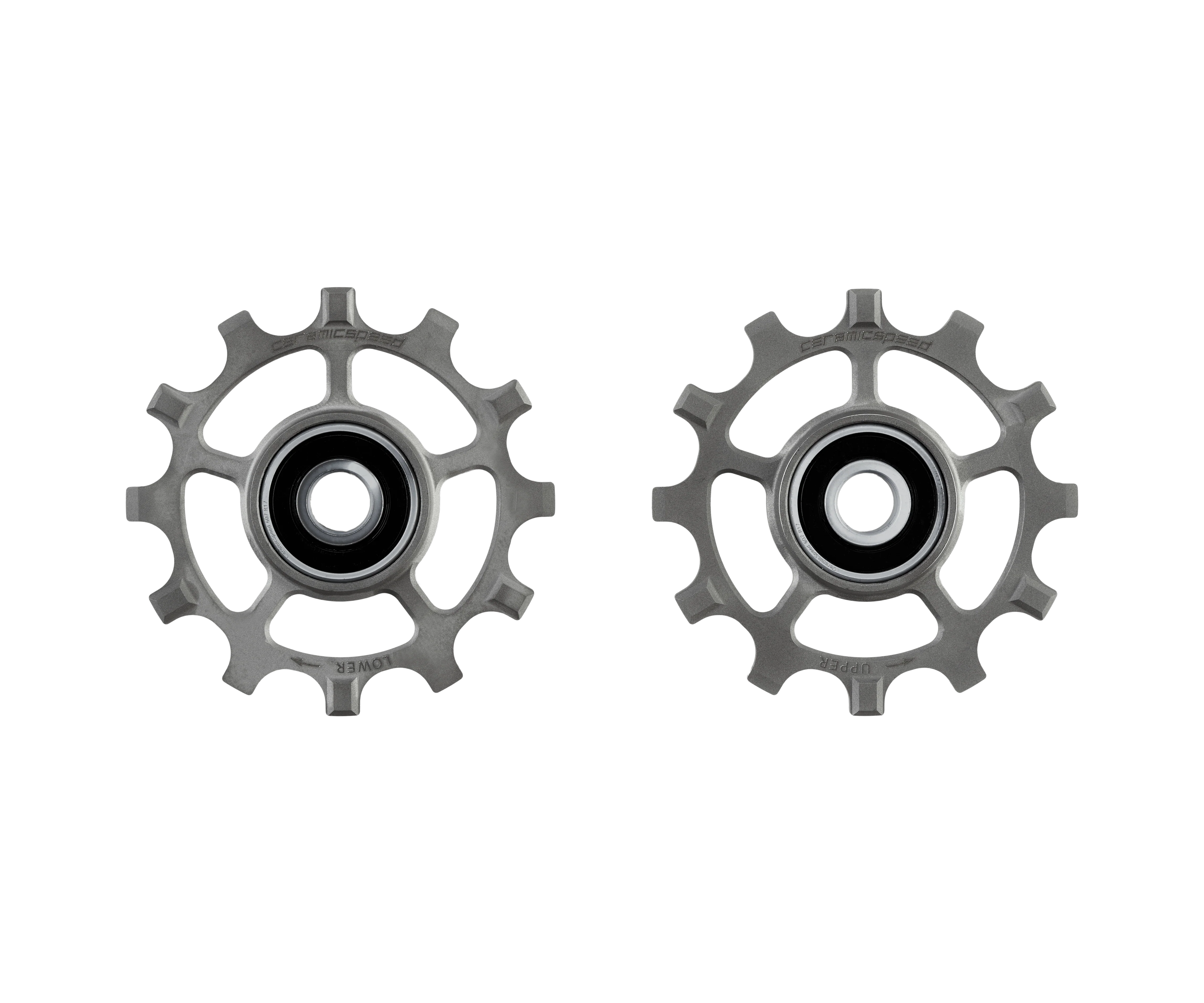 Titanium Pulley Wheels für Shimano, 11s NW - Titanium