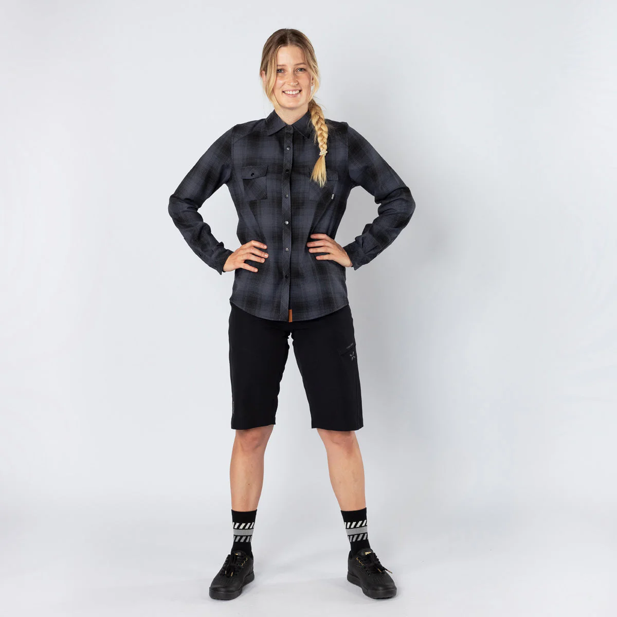 Damen Carve 1.0 Shirt - anthrazit-schwarz - Image 6