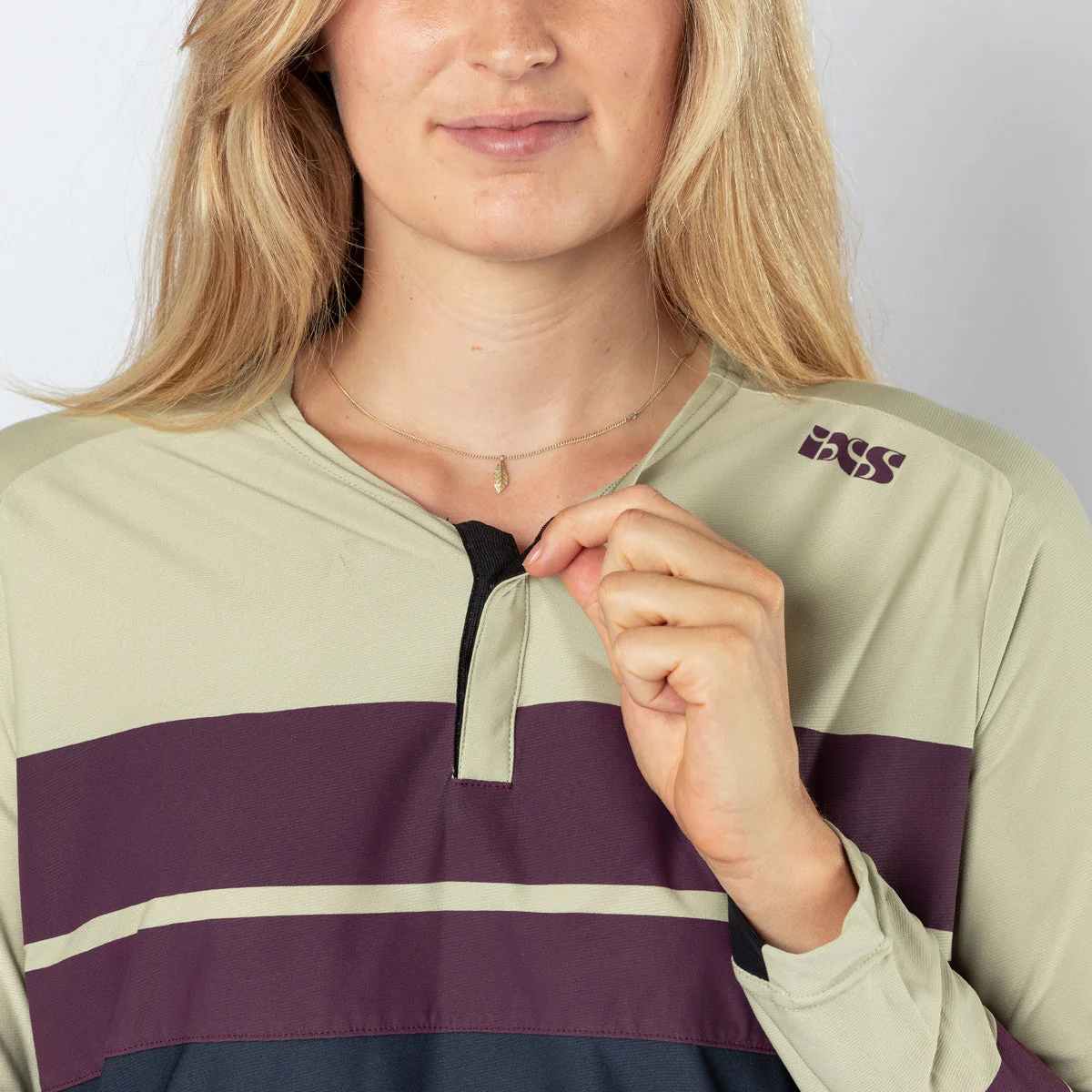 Damen Flow Lite 1.0 Henley - sand-marine - Image 11