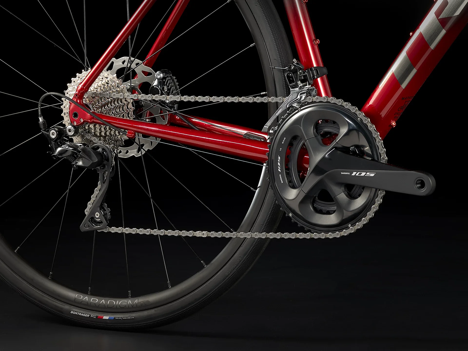 Domane AL 5 Disc Lithium Grey to Crimson Fade - Image 8