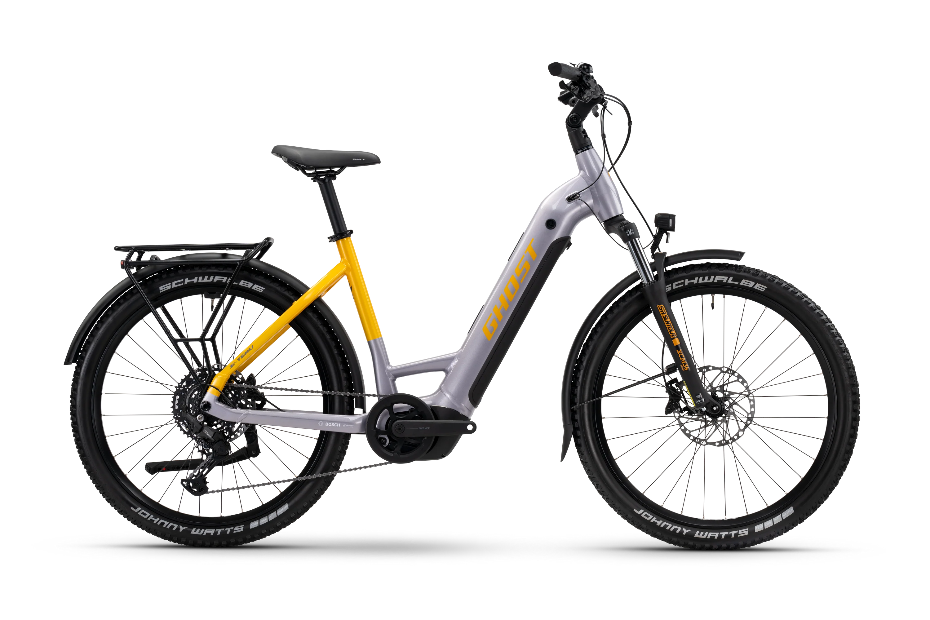 E-TERU Universal EQ Low, 600 Wh - shadow gray/dazzling mango