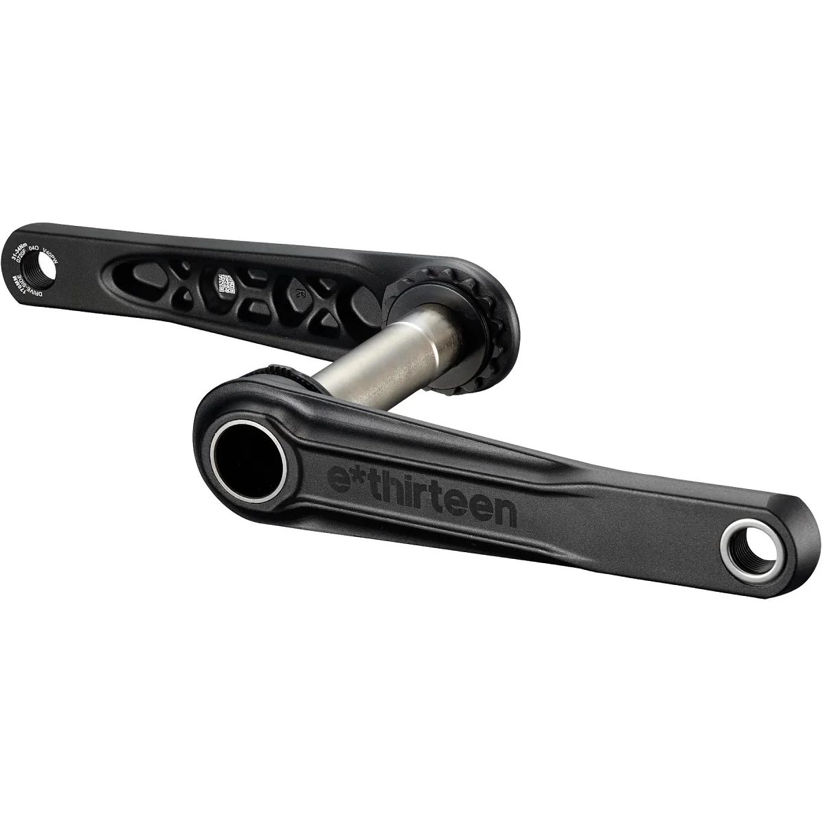 Helix Kurbel 73 mm - schwarz
