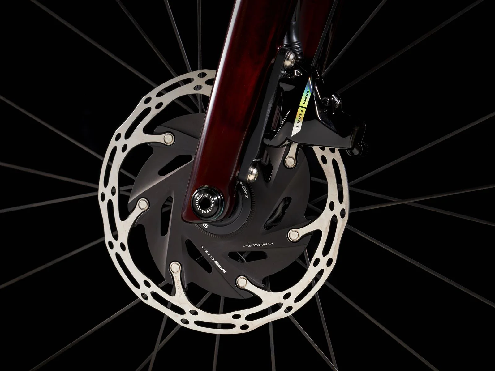 Emonda SLR 7 AXS Metallic Red Smoke to Red Carbon Smoke - Image 10