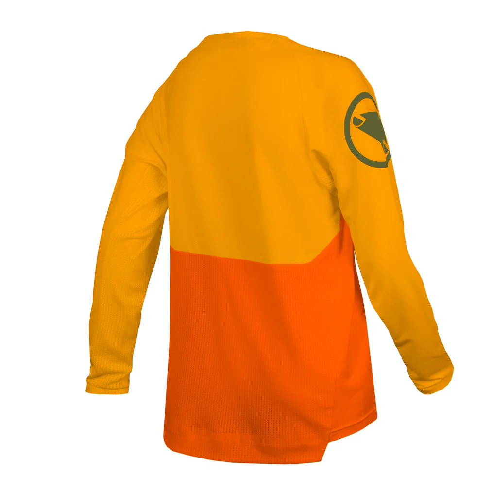 Kinder MT500 Burner Trikot (langarm) - Mandarine - Image 2
