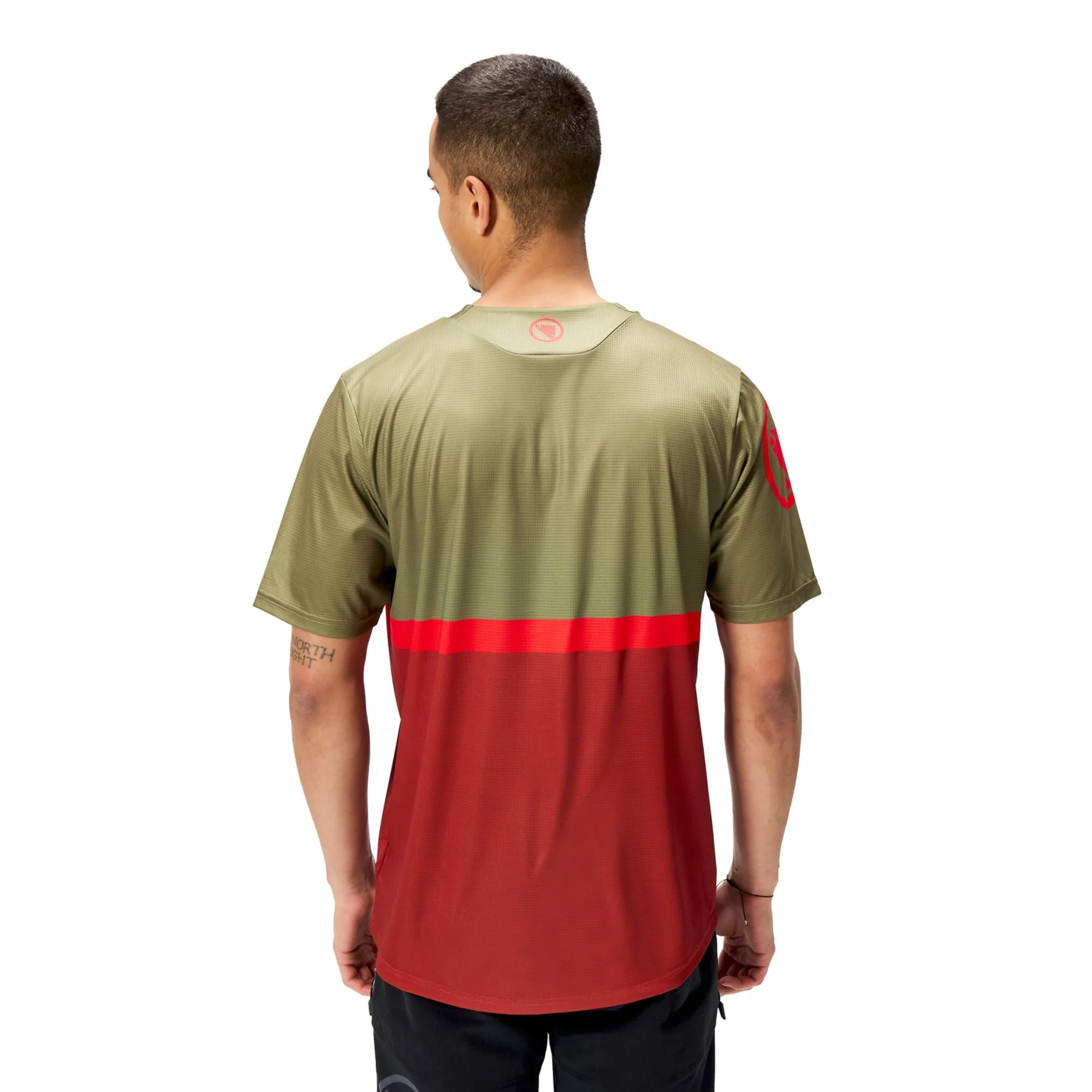 SingleTrack Core T-Shirt II - Tweed Green - Image 4