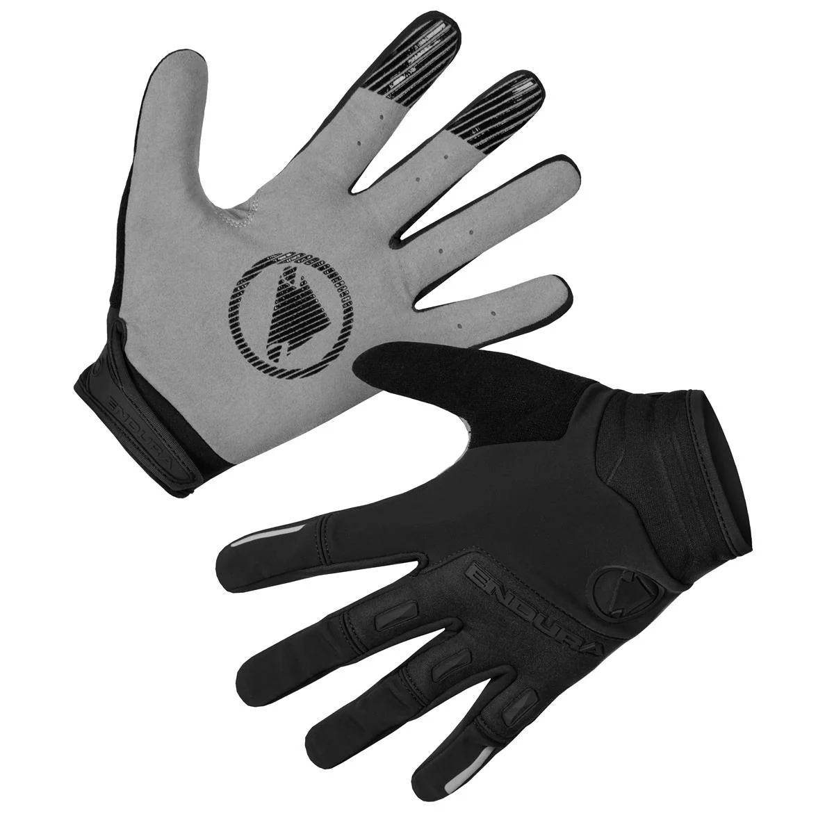 SingleTrack Winddichter Handschuh - Schwarz