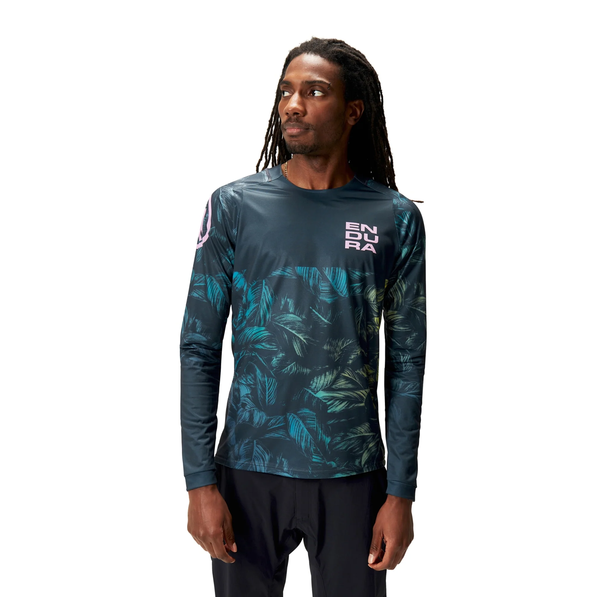 Tropical Print LTD (langarm) - Grau - Image 3