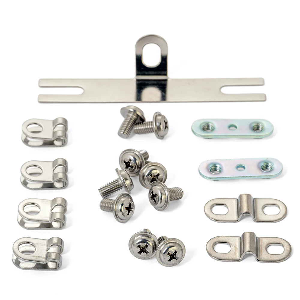 ENE F1 & F2 Schutzblech Montage Set - silver - Image 2