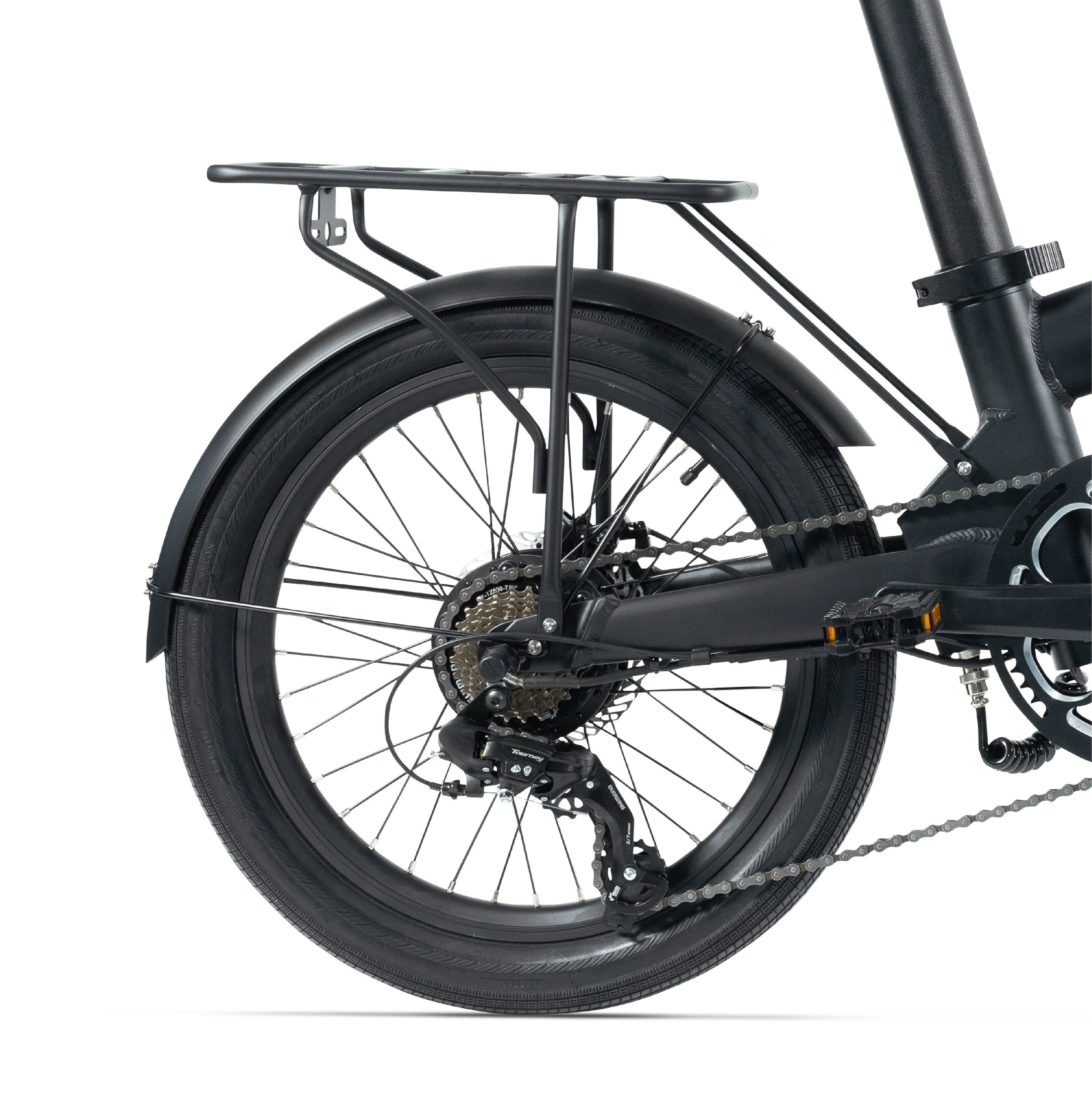 FahrradgepÀcktrÀger 20 Zoll - schwarz