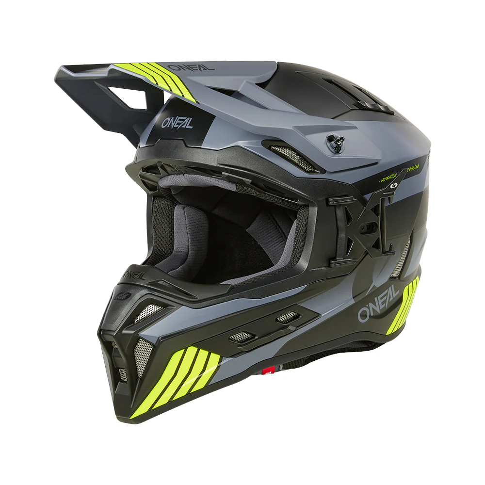 EX-SRS Helm HITCH black/gray/neon yellow - Image 4