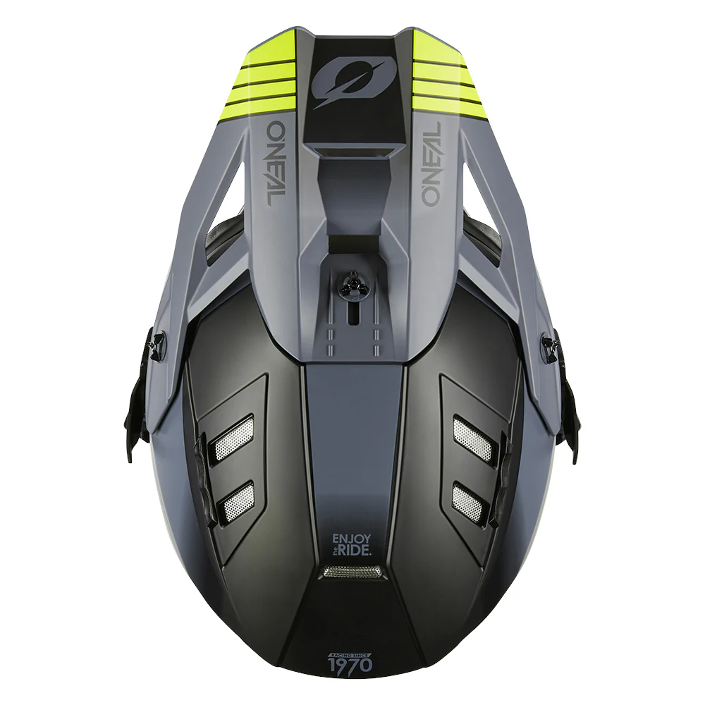 EX-SRS Helm HITCH black/gray/neon yellow - Image 9