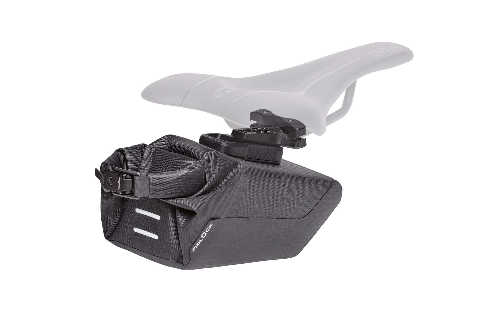 PINCLIP saddle bag M + saddle base, 700ml - black - Image 2