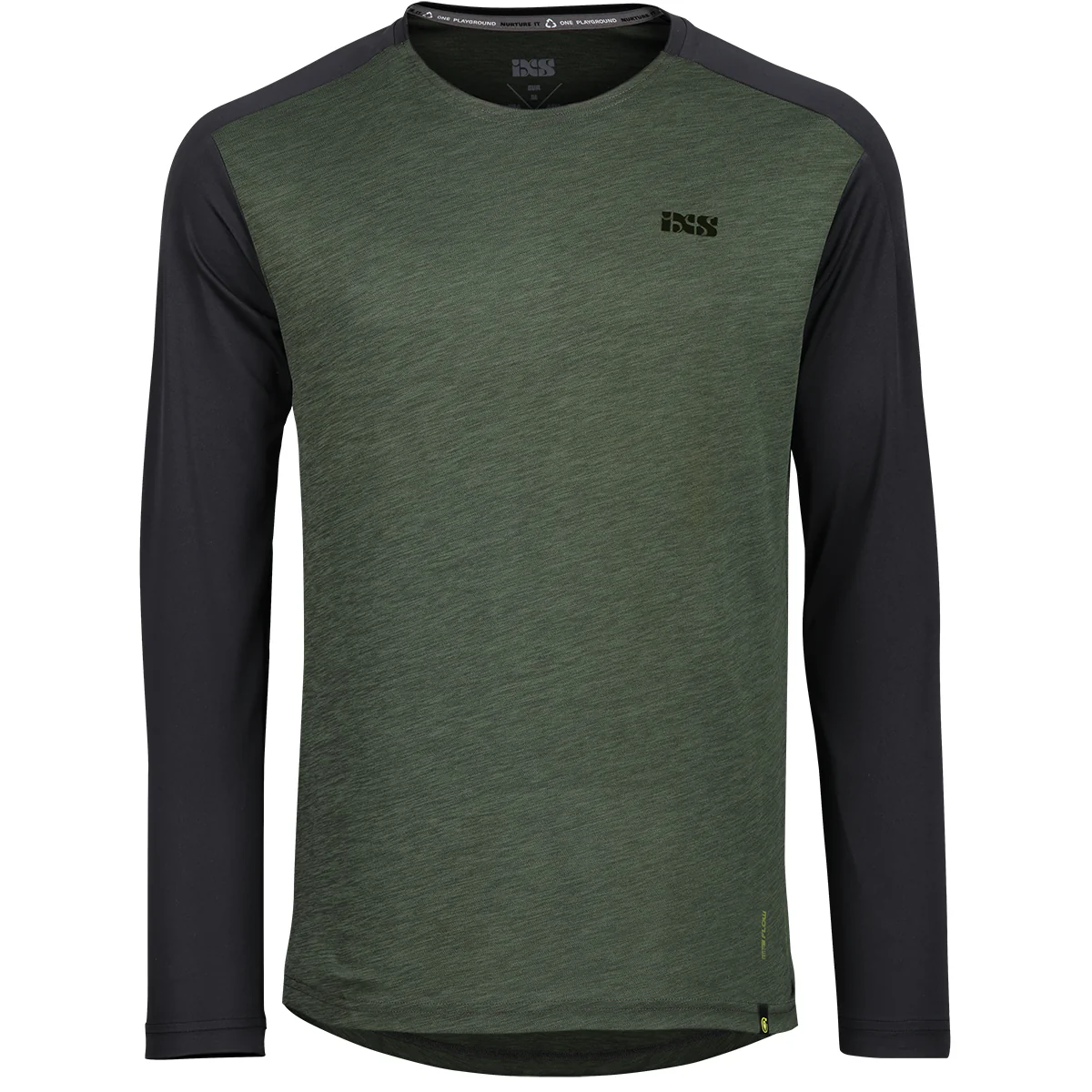 Flow X Long Sleeve Jersey olive-solid black - Image 2