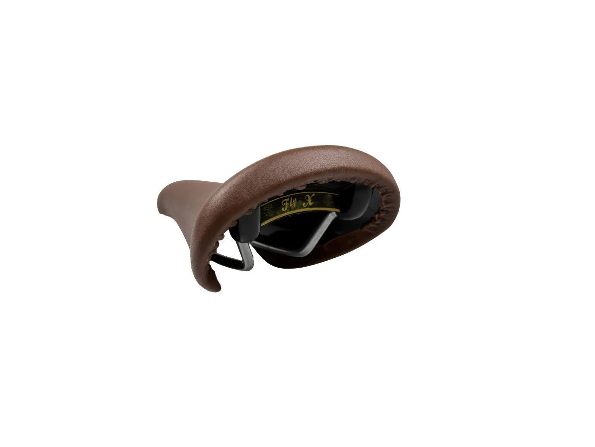 Fly X Leder Sattel - Braun - Image 2