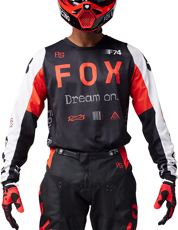 180 Race Spec Jersey - Fluorescent Red - Image 3