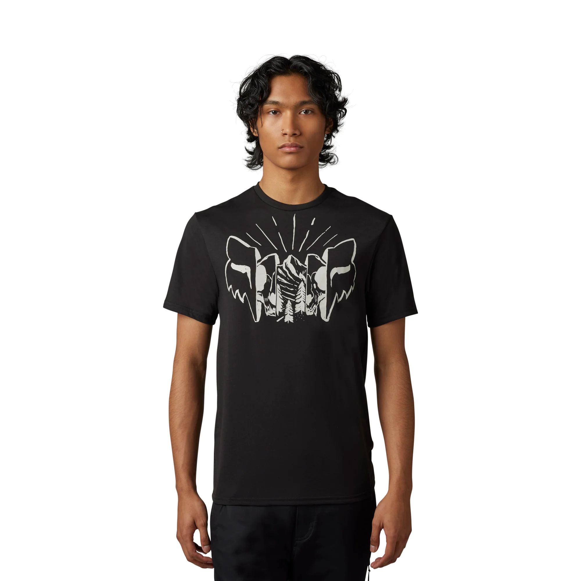 The Format Short Sleeve Tech Tee - Black