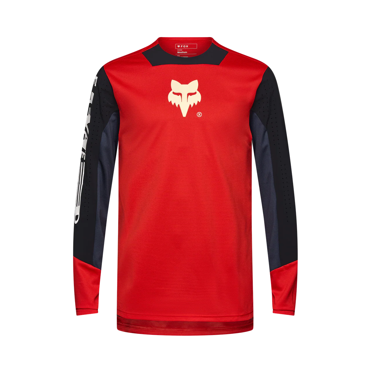 Defend Long Sleeve Jersey Elevated - Flo Red