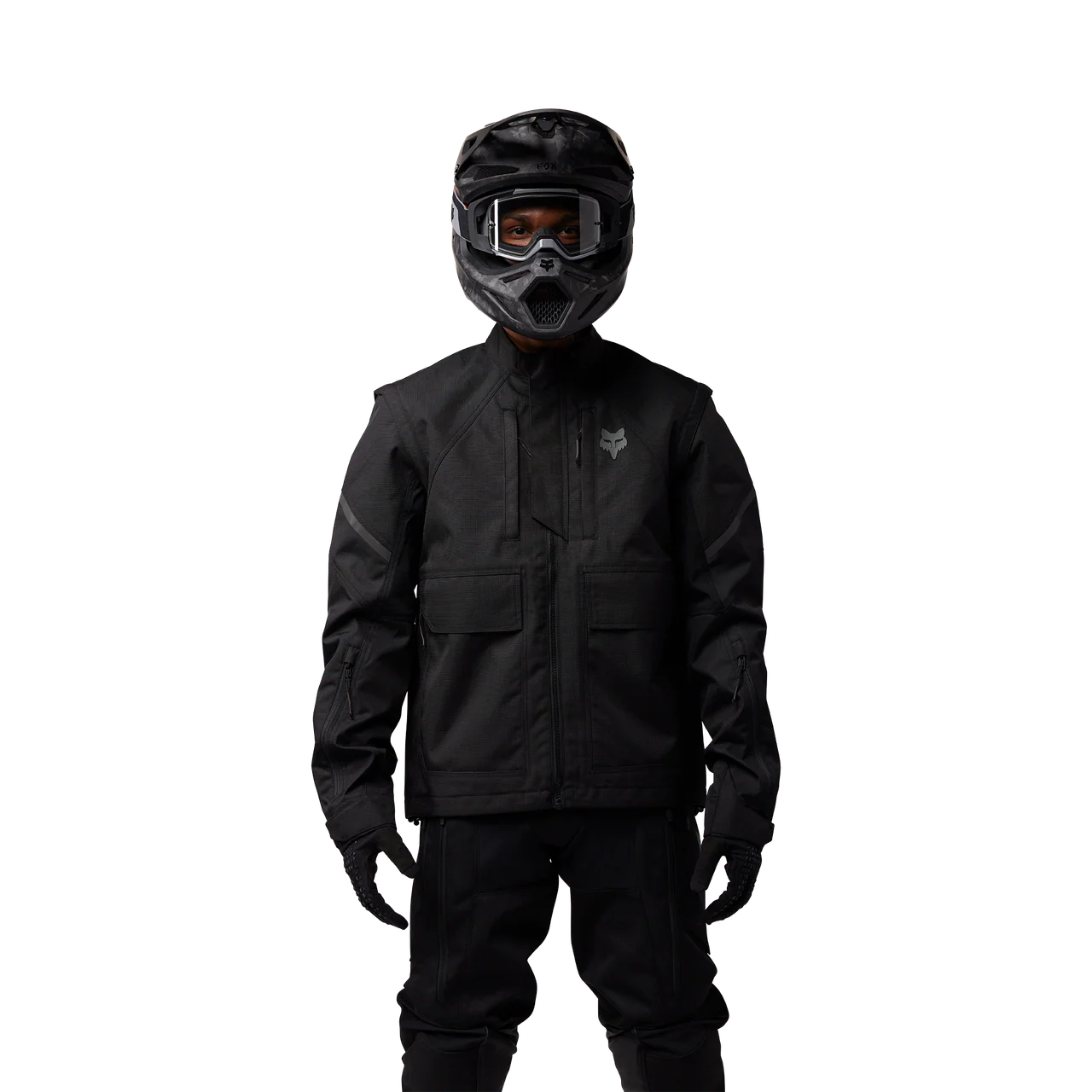 Defend Off Road Jacket - Black - Image 3