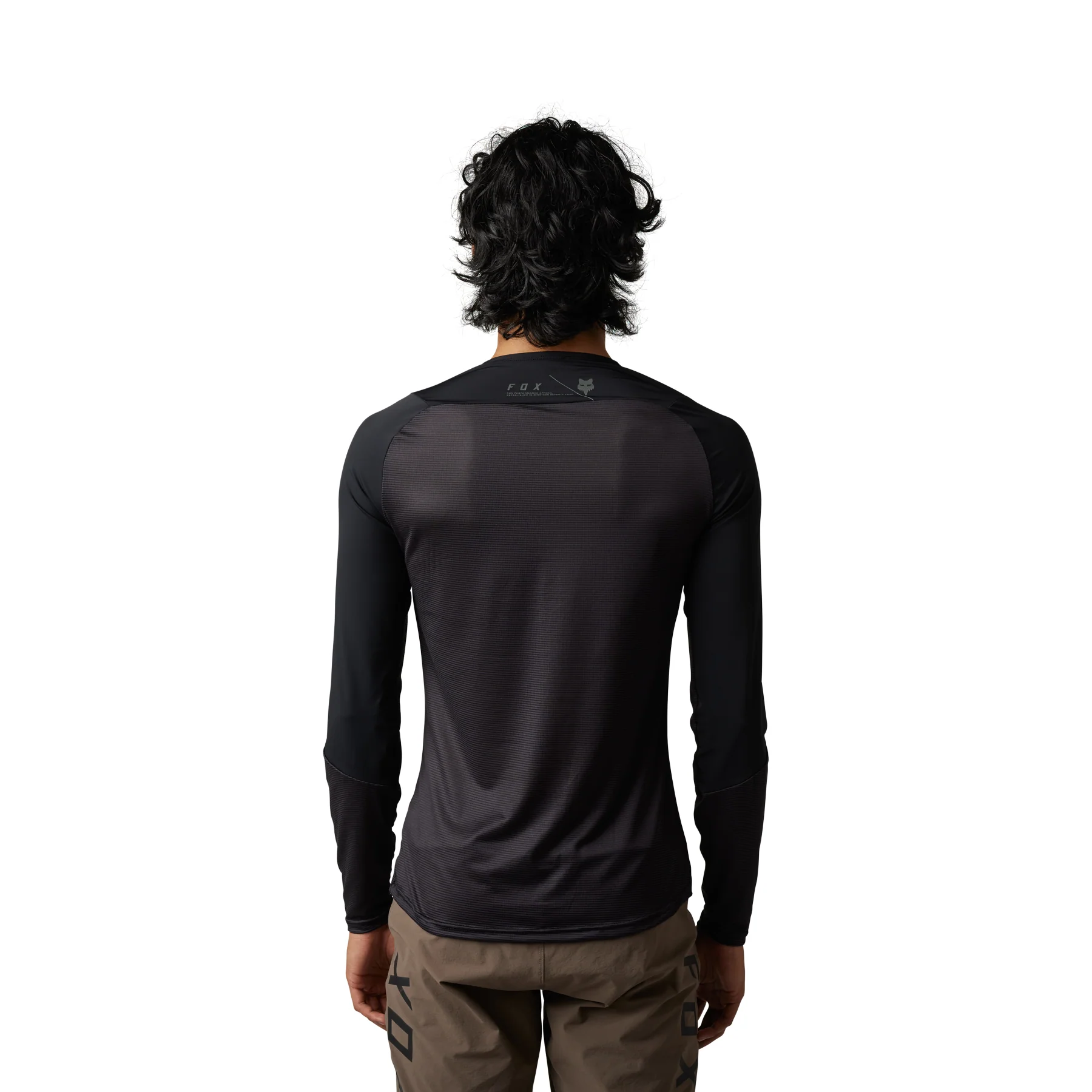 Flexair Ascent Long-Sleeve Jersey - Black - Image 2