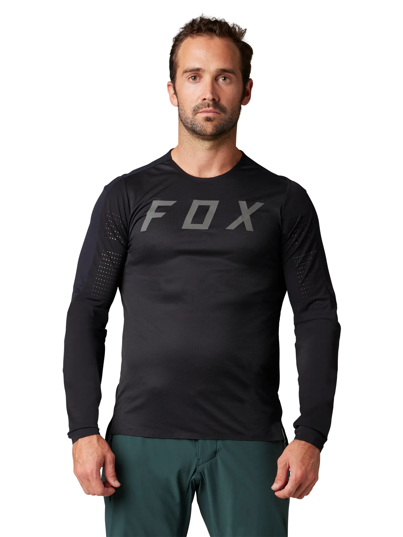 Flexair Pro Long-Sleeve Jersey - Black - Image 2