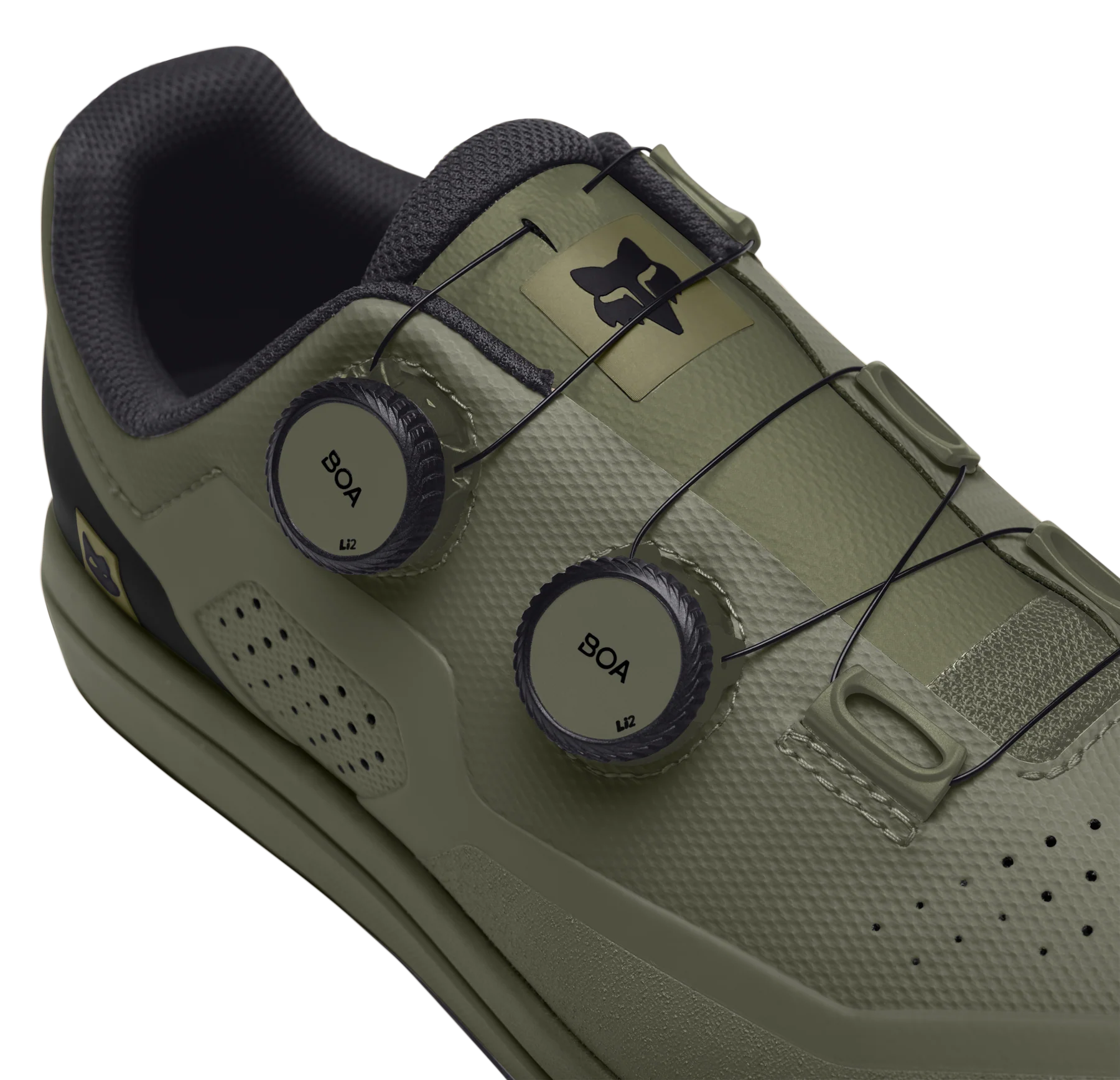 Fox Union Boa Schuh - Olive Green - Image 7