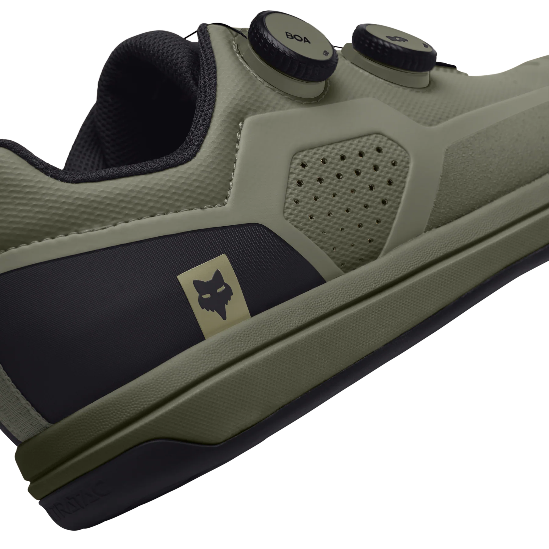 Fox Union Boa Schuh - Olive Green - Image 8