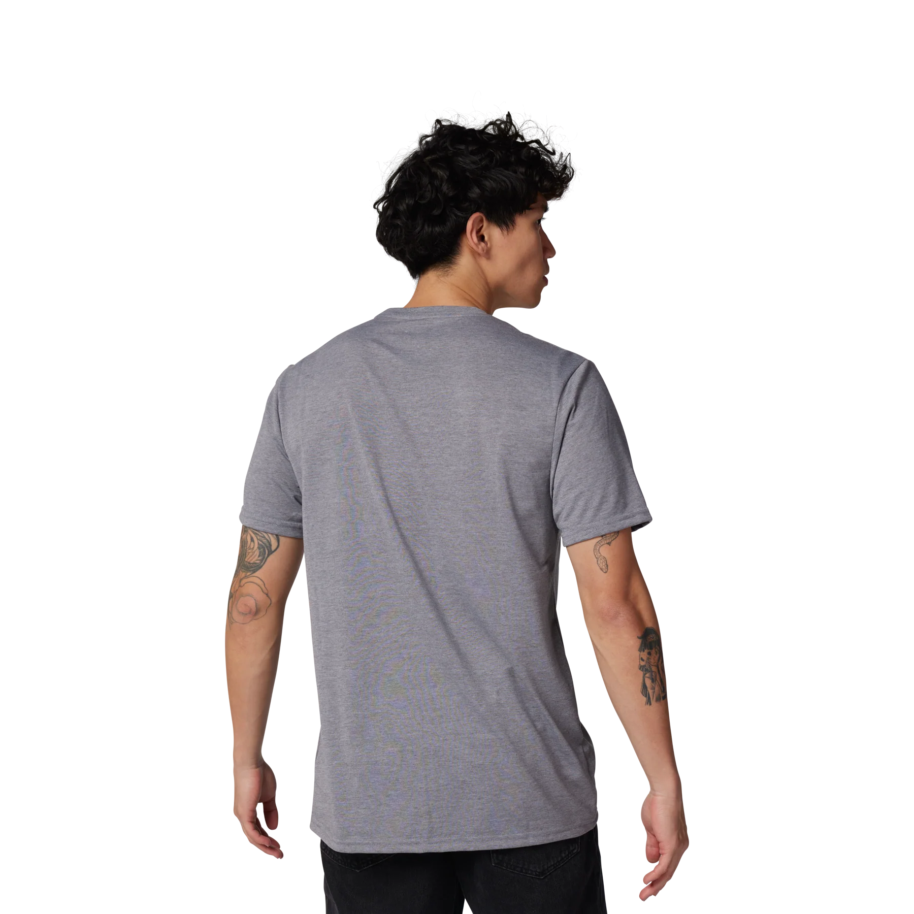 Non Stop Short Sleeve Tech T-Shirt - Heather Graphite - Image 2