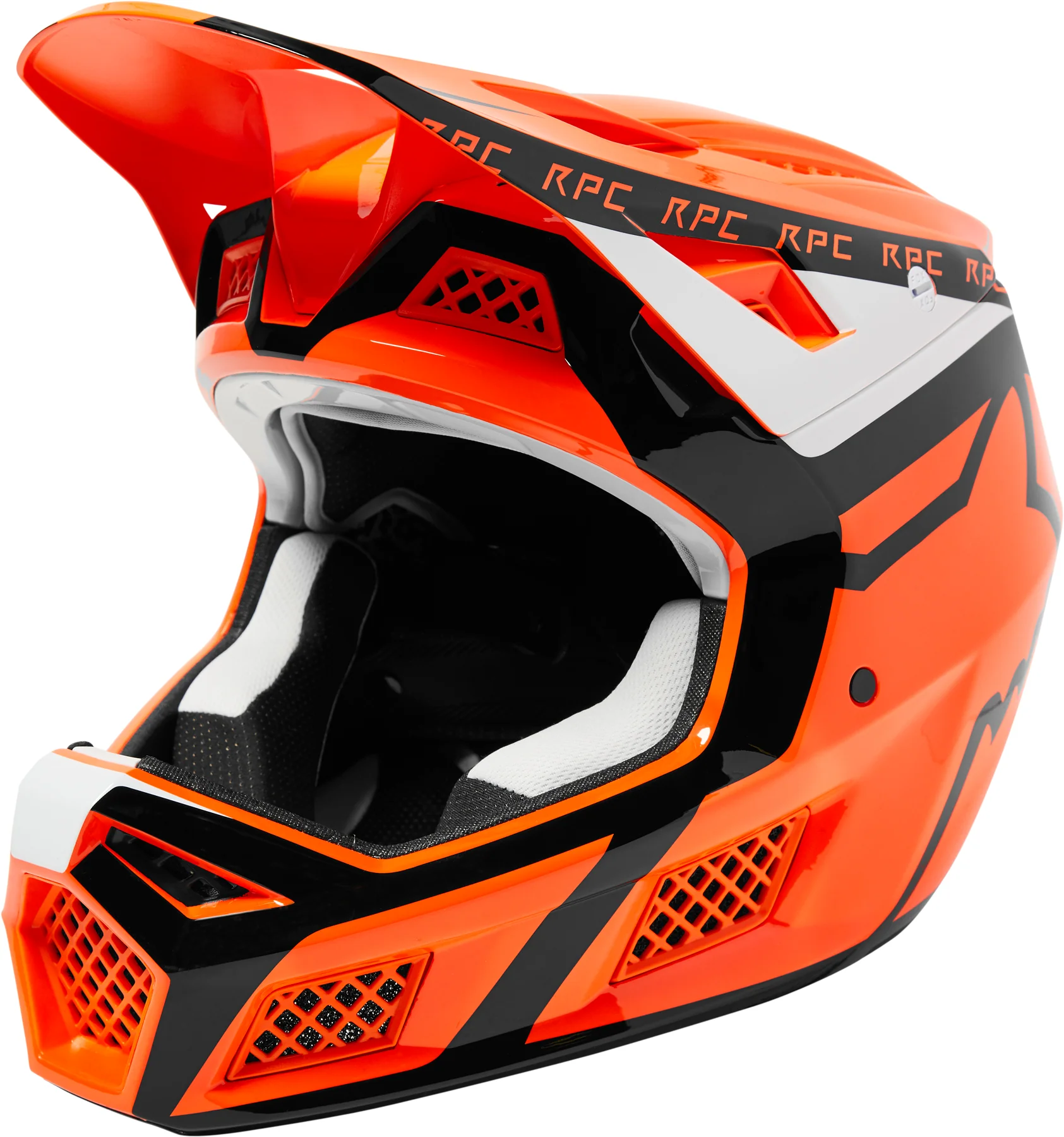 Rampage Pro Carbon Mips Helmet Dvide CE-CPSC Fluorescent Orange - Image 2