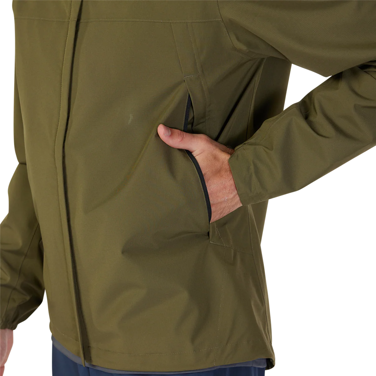 Ranger 2.5L Regenjacke - Olive Green - Image 5